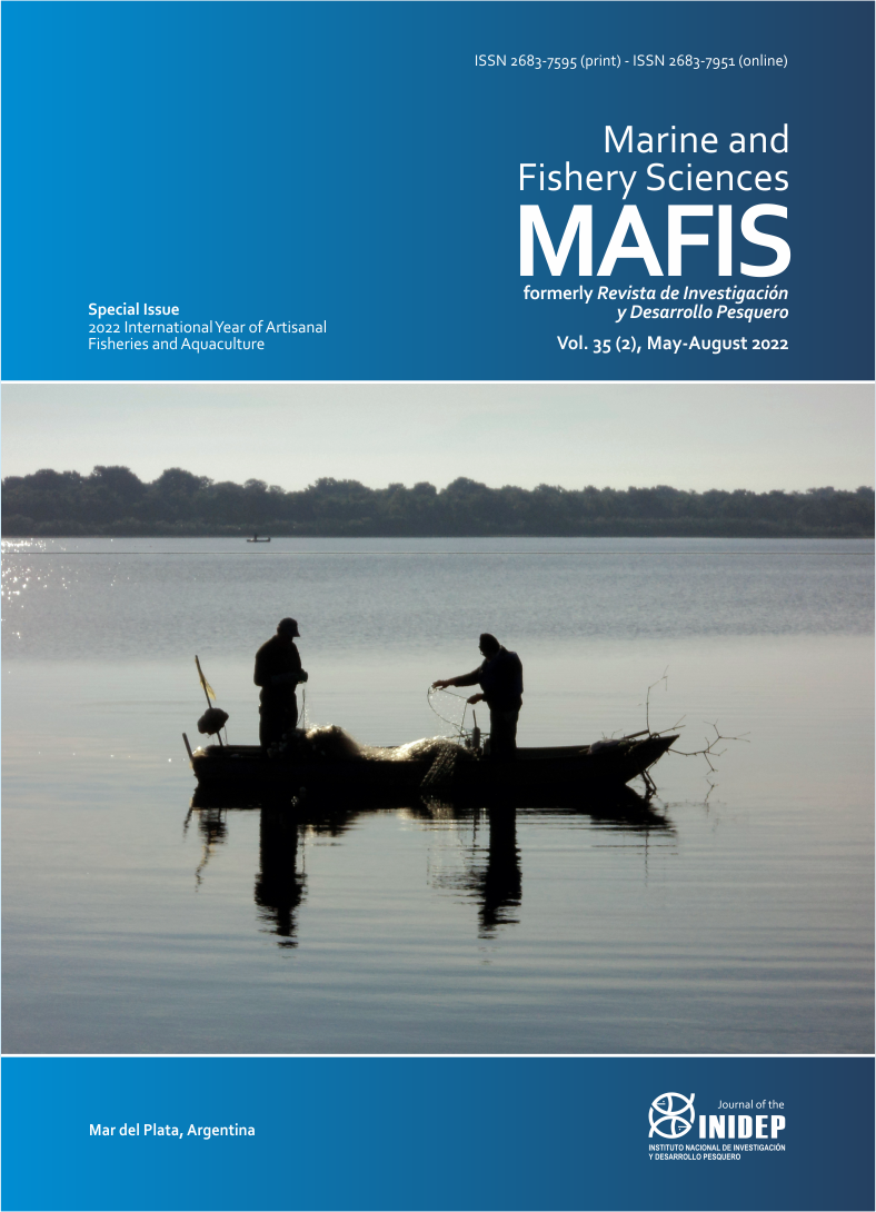 					View Vol. 35 No. 2 (2022): Marine and Fishery Sciences (MAFIS)
				