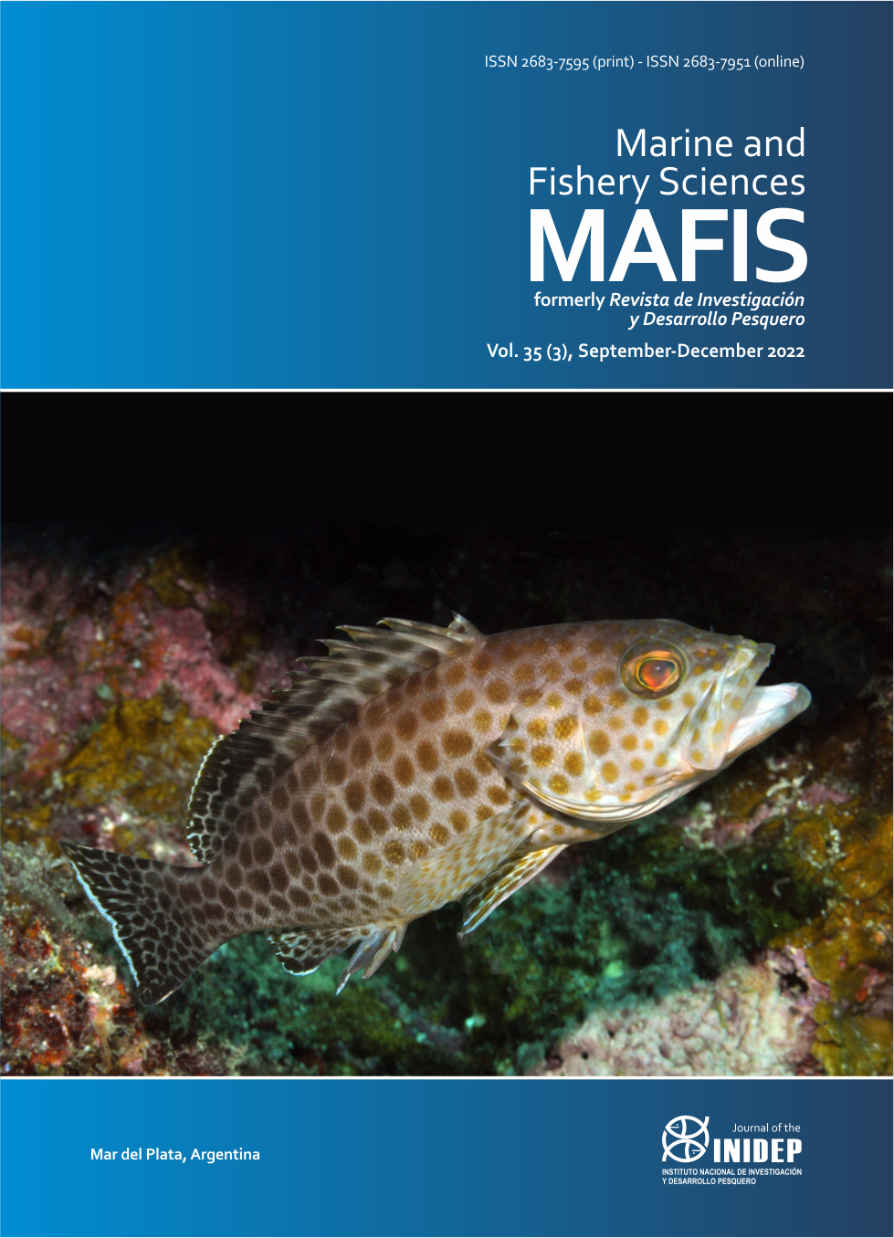 					View Vol. 35 No. 3 (2022): Marine and Fishery Sciences (MAFIS)
				