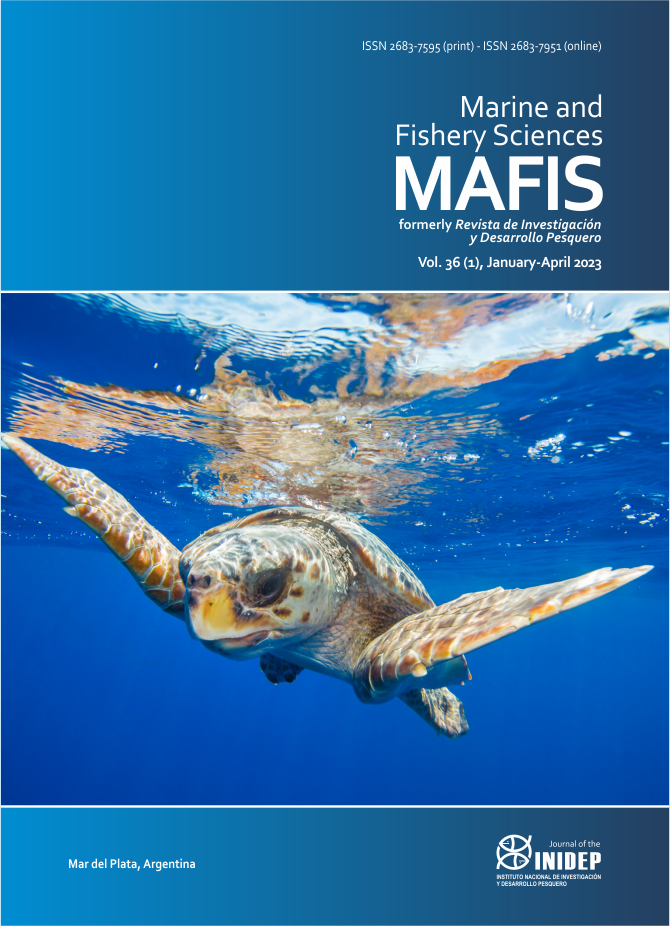 					View Vol. 36 No. 1 (2023): Marine and Fishery Sciences (MAFIS)
				