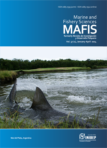 					Ver Vol. 37 Núm. 1 (2024): Marine and Fishery Sciences (MAFIS)
				