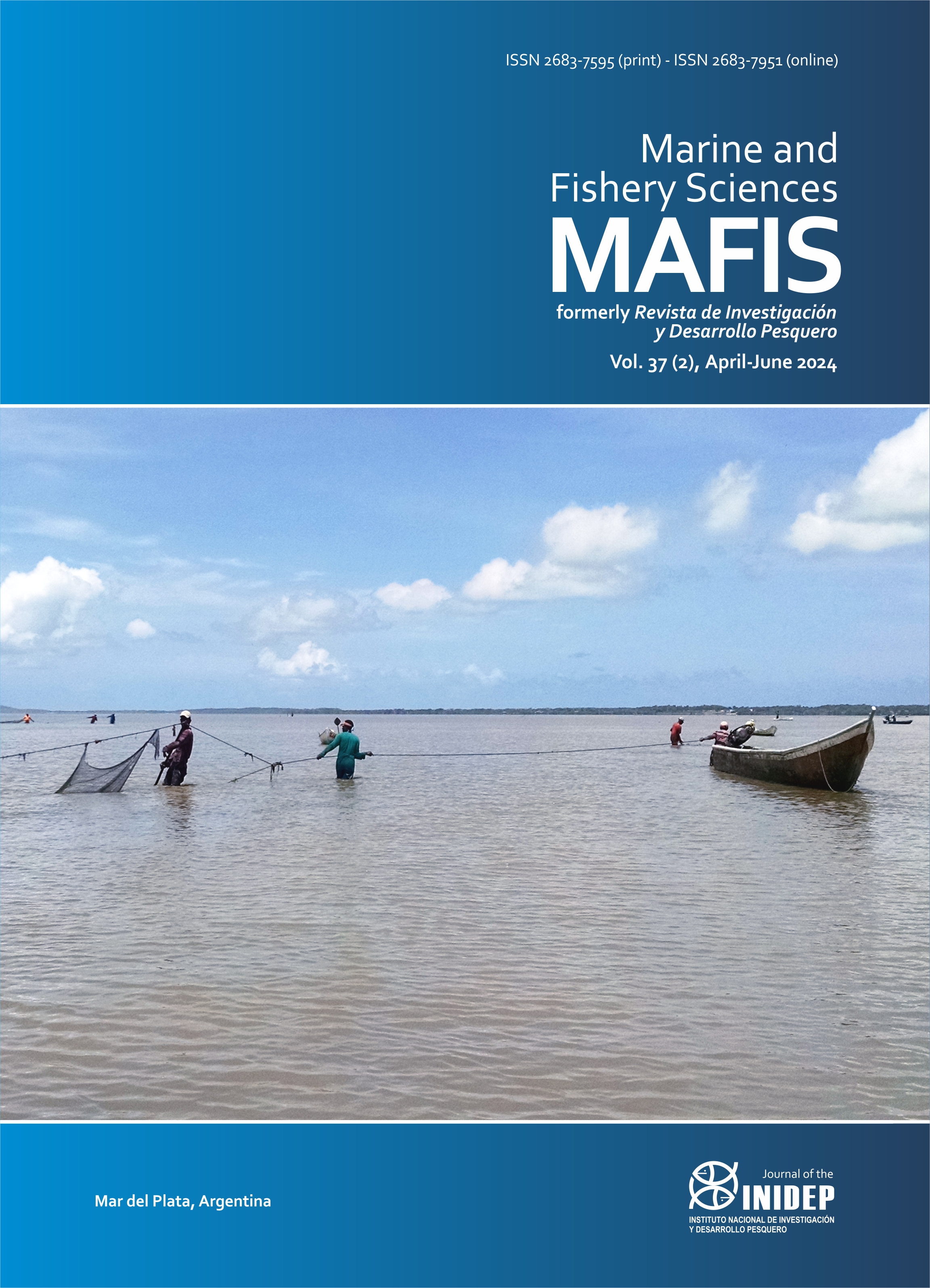 					View Vol. 37 No. 2 (2024): Marine and Fishery Sciences (MAFIS)
				