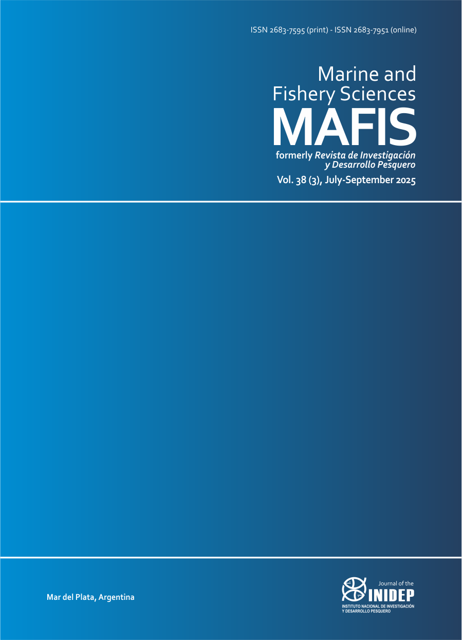 					View Vol. 38 No. 3 (2025): Marine and Fishery Sciences (MAFIS) - Accepted Articles
				